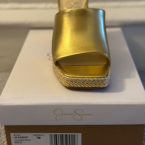 JESSICA SIMPSON Kashet Platform Block-Heel Dress Sandals - Picture 3 of 3